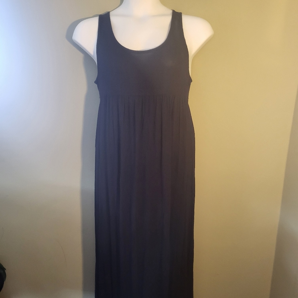 Maternity, Sundress, Medium, Empire Waist, Sleeveless, Long, Soft, Dress